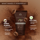 Caffeine Face Scrub   Coffee Arabica  Aloe Vera-100gm