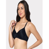 IN CARE LINGERIE - Black Cotton Heavily Padded Women's T-Shirt Bra ( Pack of 1 ) - None