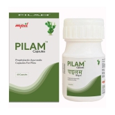 Mpil Wellness Pilam Capsules For Piles Hemorrhoid Support Fast Relieve In Bleeding & Burning