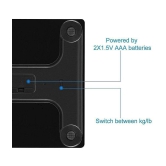 GKBOSS - Digital Bathroom Weighing Scales