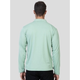 YHA - Mint Green Cotton Blend Regular Fit Mens Polo T Shirt ( Pack of 1 ) - None