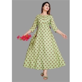 SIPET - Green Rayon Womens Anarkali Kurti ( Pack of 1 ) - None