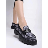 Shoetopia - Black Womens Loafers - None