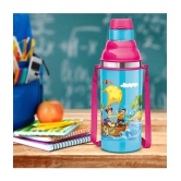 Milton Kool Stunner 400 Insulated Inner Steel Water Bottle for Kids, 400 ml, Sea Green - Blue