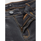 IVOC - Charcoal Cotton Blend Regular Fit Mens Jeans ( Pack of 1 ) - None