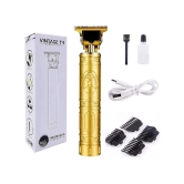 VEVO T9 plastic Gold Gold Cordless Beard Trimmer With 45 minutes Runtime