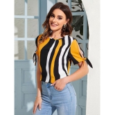 Sheetal associates - Yellow Crepe Womens Regular Top ( Pack of 1 ) - None