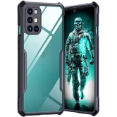 NBOX Bumper Cases Compatible For TPU Glossy Cases Oneplus 8T ( Pack of 1 ) - Transparent