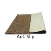 Abhikram Brown Single Door Mat - ( 60 X 40 ) - Brown