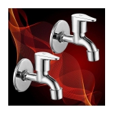 Cossimo Stainless Steel Torrent Bib Cock Tap (Pack of 2) Brass Bathroom Tap (Bib Cock)