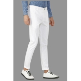 HALOGEN White Regular Chinos ( Pack of 1 ) - None