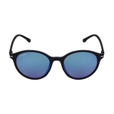 Creature - Blue Round Sunglasses Pack of 1 - Medium