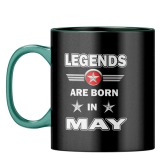 Legends May Coffee Mug-Dark Green