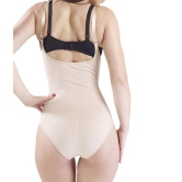 Swee Beige Non-Padded Tansy Full Body Shaper Brief - XL