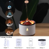 Volcano Flame Diffuser-with remote  360ml 1 / INDIA