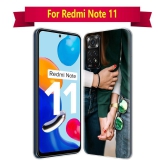 NBOX - Multicolor Printed Cover Compatible For Redmi Note 11 ( Pack of 1 )