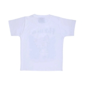 NEO GARMENTS Kids Boys & Girls Cotton T-shirt |CAT Ha Ha Ha| (WHITE)| S - 23(1YRS TO 2YRS)| - None