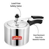 LEORON 2 L,3 L Aluminium InnerLid Pressure Cooker With Induction Base