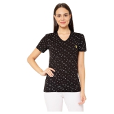 Vimal Jonney Cotton Black T-Shirts - S