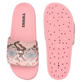 YUUKI - Pink Womens Slide Flip Flop - None