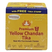 AASTHA YELLOW CHANDAN GEELA TIKA - 60 G