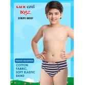 Lux Cozi - Multicolor Cotton Boys Briefs ( Pack of 4 ) - None