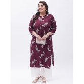 Tissu - Maroon Straight Rayon Women''s Stitched Salwar Suit ( Pack of 1 ) - None