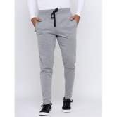 MADTEE - Grey Cotton Blend Men's Trackpants ( Pack of 1 ) - None