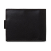 samtroh - Black PU Mens Regular Wallet ( Pack of 1 ) - Black