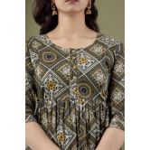 PALANI-HUB Women Maternity/Nursing Nighty (Mehandi)