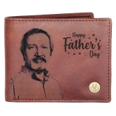 yogdots Personalized Father's Day Gift Premium Leather Wallet with RFID Safe | Money Wallet Gift for Father