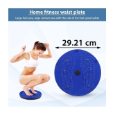 HORSE FIT AB Roller & Tummy Twister (Combo of 2) Waist Trimmer Body Toner Home Gym Equipment For Men & Women Abdominal Exerciser - (Multicolor) - Multi Color