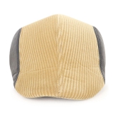 Zacharias Beige Cotton Blend Men''s Cap ( Pack of 1 ) - Beige