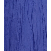 Sttoffa - Blue Cotton Womens Broomstick Skirt ( Pack of 1 ) - 40