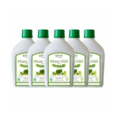 BHUMIJA LIFESCIENCES WheatGrass,Aloe & Amla  Health Drink Liquid 5 l Pack of 5