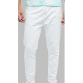 x20 - White Denim Slim Fit Mens Jeans ( Pack of 1 ) - None