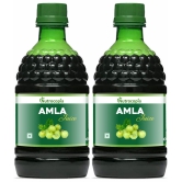 NUTROCOPIA Amla Juice - 400 ml | Rich Source of Vitamin C | Effective Antioxidants for Immunity boosting | Pure, Natural and 100% Ayurvedic Juice - Pack of 2