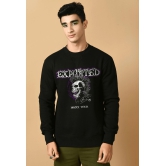 The Exploited Printed Black Sweatshirts By Offmint-L