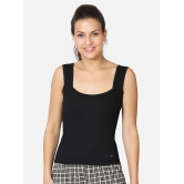 VStar Cotton Camisoles - Black Single - None