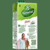 B Natural Litchi Juice - Rich In Fibre, Vitamin C & E, 100% Fruit Pulp & 0% Concentrate, 1 L Carton