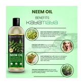 Kayamaya 100% Pure Neem Oil for Hair & Skin Oil 100 mL Pack of 3