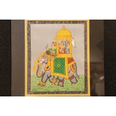 Miniature Painting Ambavadi Framed 10*12