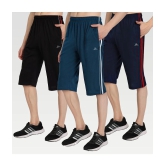 Zeffit - Multi Cotton Blend Mens Three-Fourths ( Pack of 3 ) - None