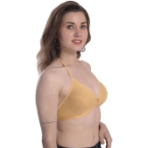 Madam Pack of 1 Lycra Non Padded Womens Everyday Bra ( Gold ) ME0025 - None