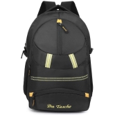 Da Tasche 35 Ltrs Black Polyester College Bag - Black