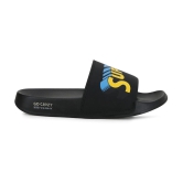 Campus Black Mens Slide Flip Flop  (Pair of 1) - None