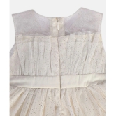 MINI KLUB White Cotton Baby Girl Frock ( Pack of 1 ) - None