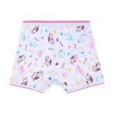 DYCA Pack of 6 Cotton Girls Bloomers ( White ) - None