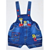 Wise Guys - Red Denim Baby Boy,Baby Girl Dungaree Sets ( Pack of 1 ) - None