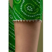 Lee Moda - Green Cotton Women's Straight Kurti ( Pack of 1 ) - L